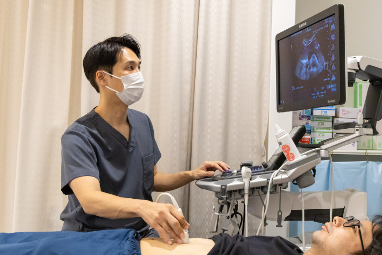 腹部エコーと内視鏡超音波（EUS）